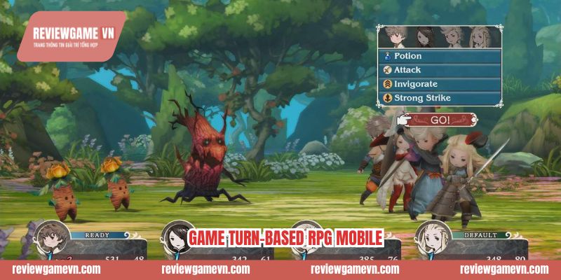 Game turn-based RPG mobile