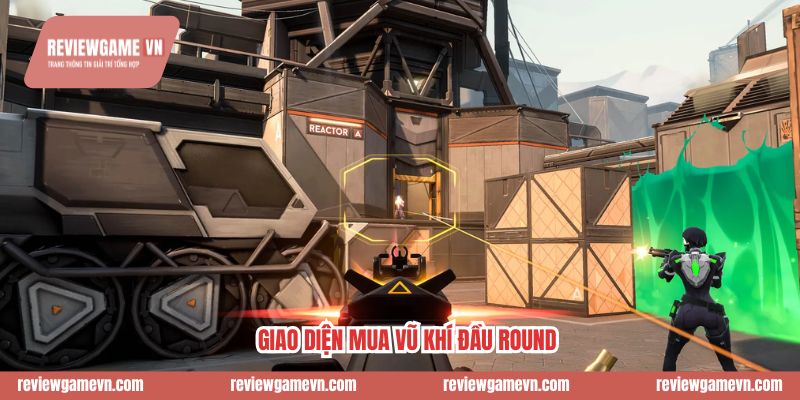 Giao diện mua vũ khí đầu round