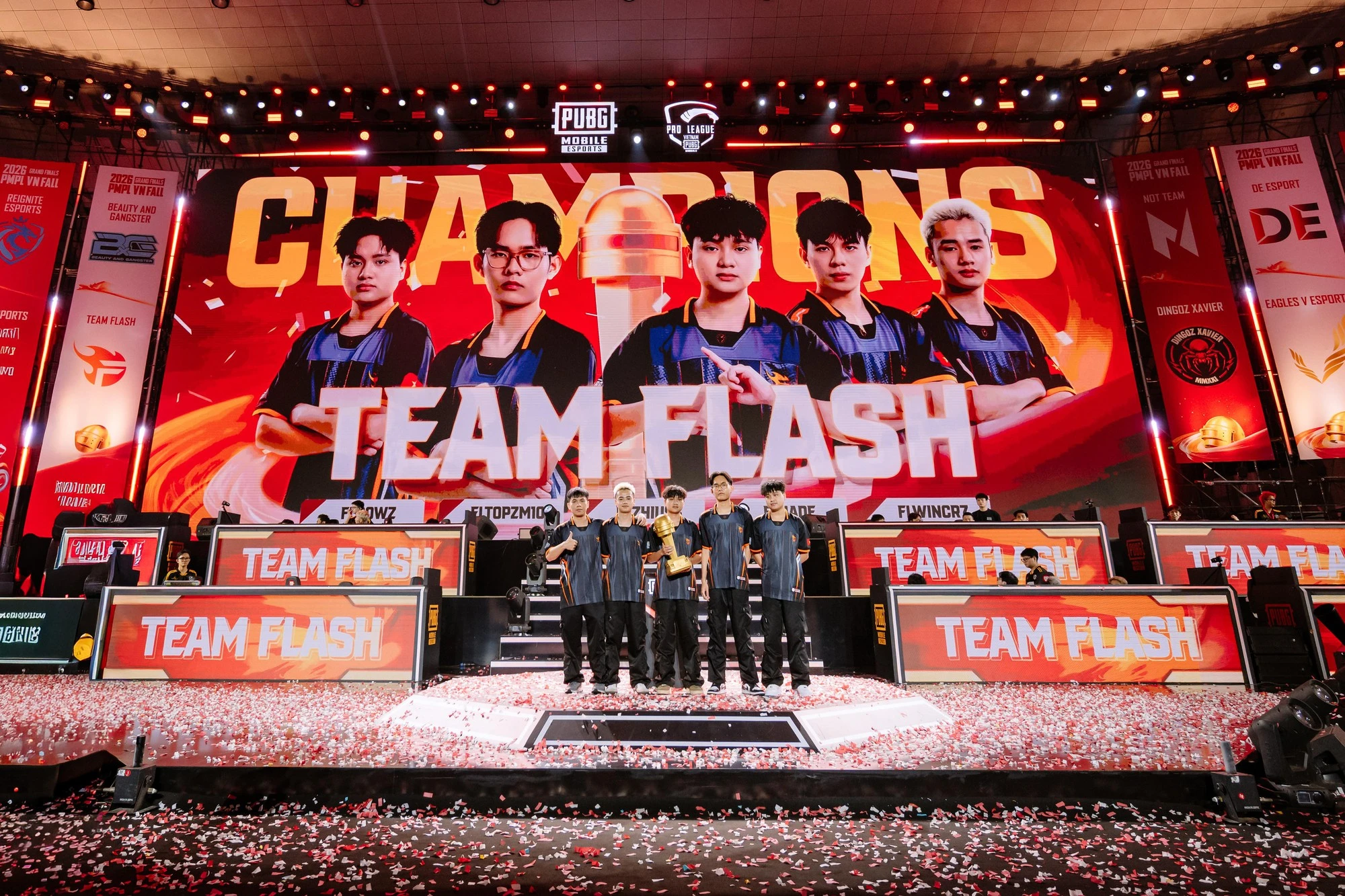 Team Flash Vô Địch PMPL Vietnam 2026